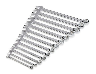 Steelman Pro 13-Piece SAE 6-Point Combination Wrench Set, 1/4, 5/16, 3/8, 7/16,