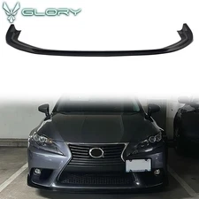 Fits 14-16 Lexus IS Base SK Style Front Bumper Lip Splitter Spoiler Unpainted PU