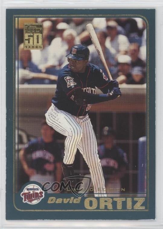 2001 Topps Limited Edition David Ortiz #136 HOF 0h3b
