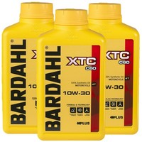 3Lt MotoröL Kunststoff Motorrad 4T Bardahl XTC C60 10W30 MA2 Fulleren Polar Plus