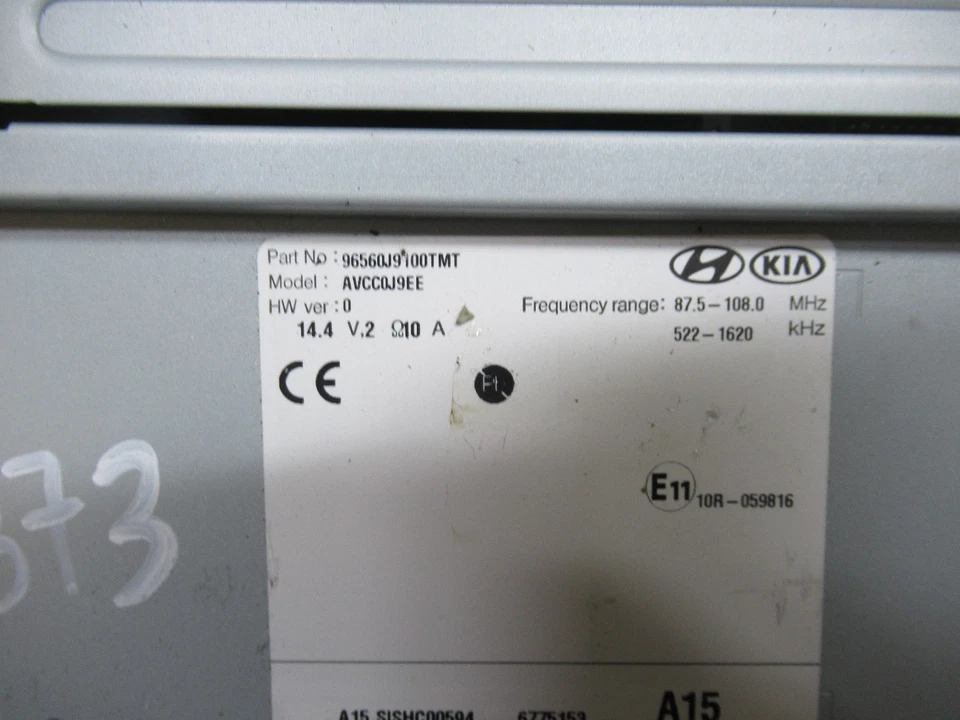 2018 HYUNDAI KONA PREMIUM OS 1.0 GASOLINA MK1 UNIDADE PRINCIPAL MULTIMÍDIA REF373 - Imagem 4 de 4