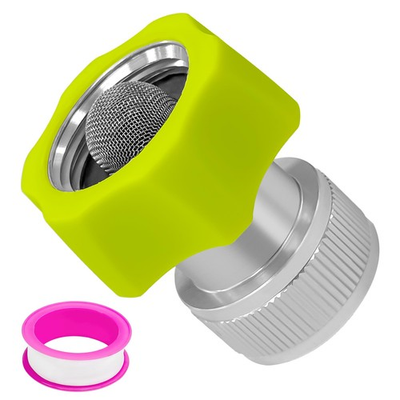 #ad SPX AGHA 3 4 Inch Garden Hose Adapter for Pressure Washer Inch Gray $17.97