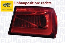 MAGNETI MARELLI 714081210801 Heckleuchte rechts Rücklicht Hecklicht für Audi 