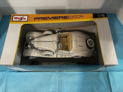 Maisto 1936 Mercedes-Benz 500K Roadster 1:18 Diecast Car for sale