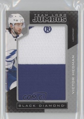 2021 Black Diamond Team Logo Puzzle Manufactured Victor Hedman Jumbo Patch 2d8