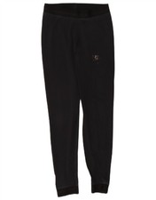 Nike Womens Graphic Leggings UK 12 Medium Black AX11