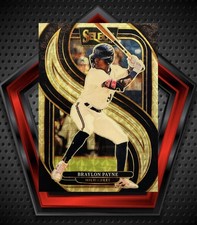 Braylon Payne *1/1* 2025 Panini Select Premier Level Gold Vinyl RC Brewers MLB