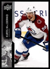 2021 Upper Deck Hockey Kurtis MacDermid 548 Colorado Avalanche