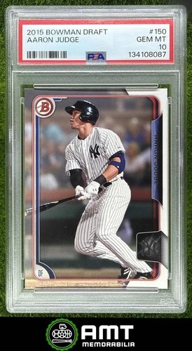 Aaron Judge PSA 10 2015 Bowman Draft New York Yankees #150 8087