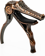 Guitar Capo for Acoustic and Electric Guitars - Alligator Shape Aluminum Alloy A