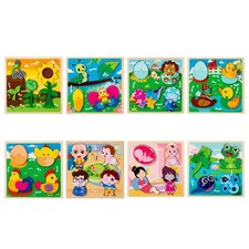 Wood Puzzle Jigsaw Puzzle Kids Learning Toy