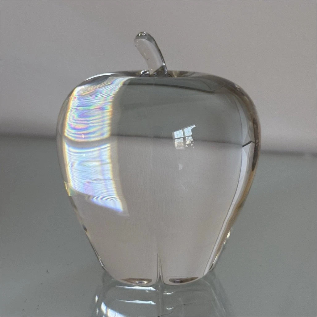 Steuben Crystal Apple for sale | eBay