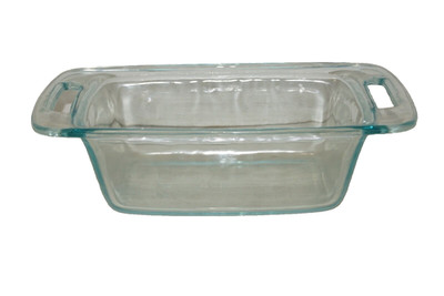Pyrex Clear Glass Baking Loaf Pan 213 1.5 Quart 1.4 Liter