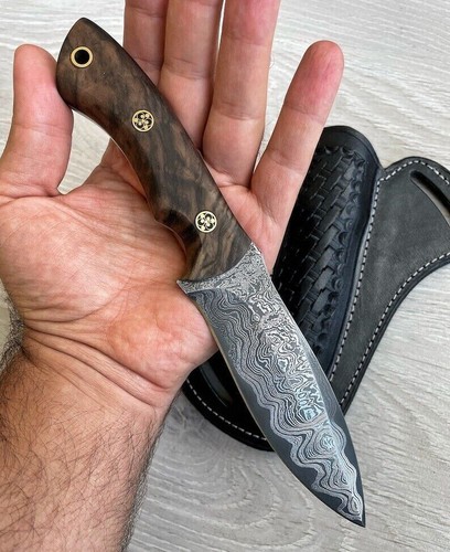 Handmade Fixed Blade Hunting Camping Knife With Micarta Handle Sharped Blade - Bild 8 von 9