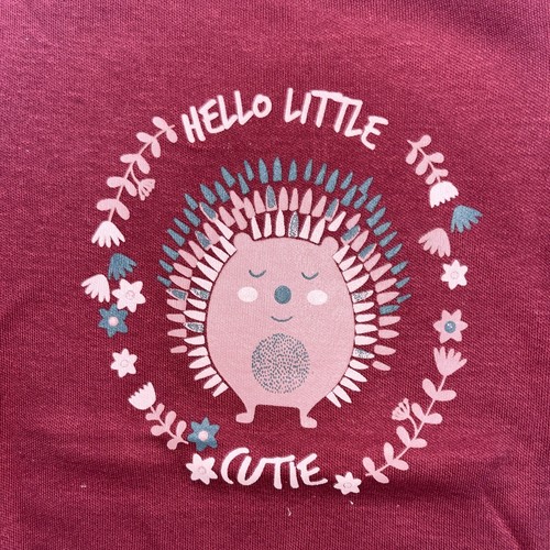 Lupilu Baby Mädchen Langarmshirt Gr. 62/68 2-6 Monate Rostrot Neu SM1080 - Bild 2 von 6