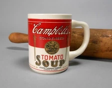 Campbell Soup Company "1915" Soup Label Ceramic Mug New in Original Shipper