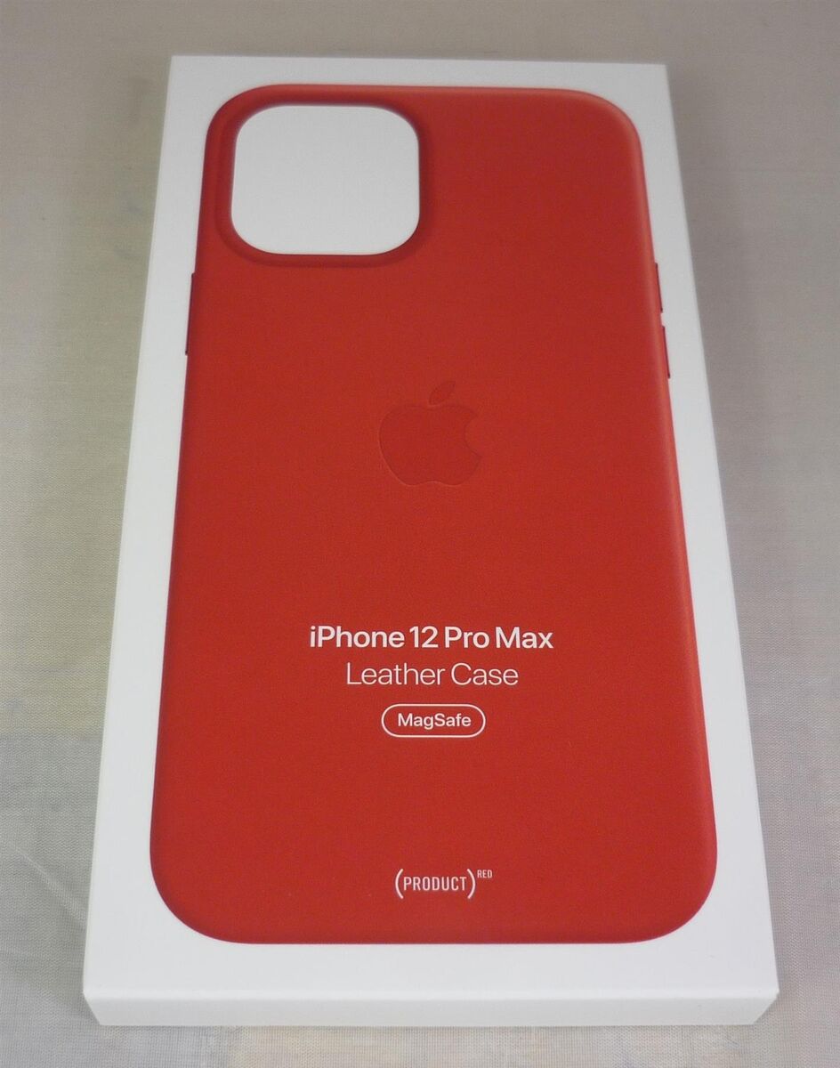 Genuine / Official Apple iPhone 12 Pro Max Leather MagSafe Genuine / Official Apple iPhone 12 Pro Max Leather MagSafe