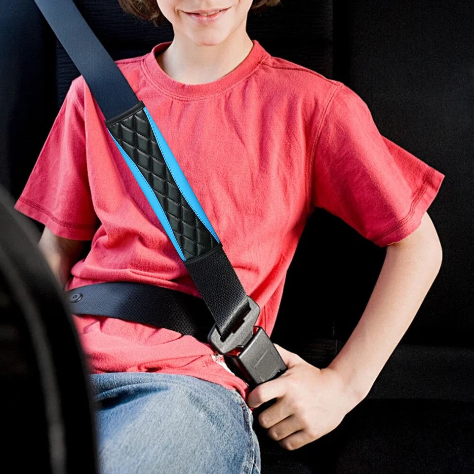 Искусственная овчина автомобильный ремень безопасности наплечный чехол анти затягивания удобный ремень подушечка - Изображение 2 из 4