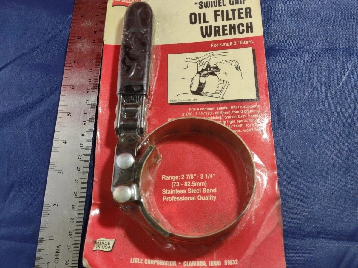 Lisle oil 2024 filter wrench