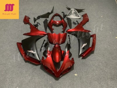 Red Black Fairing Kit for 2007 2008 Yamaha YZF R1 YZF1000 ABS Injection Bodywork