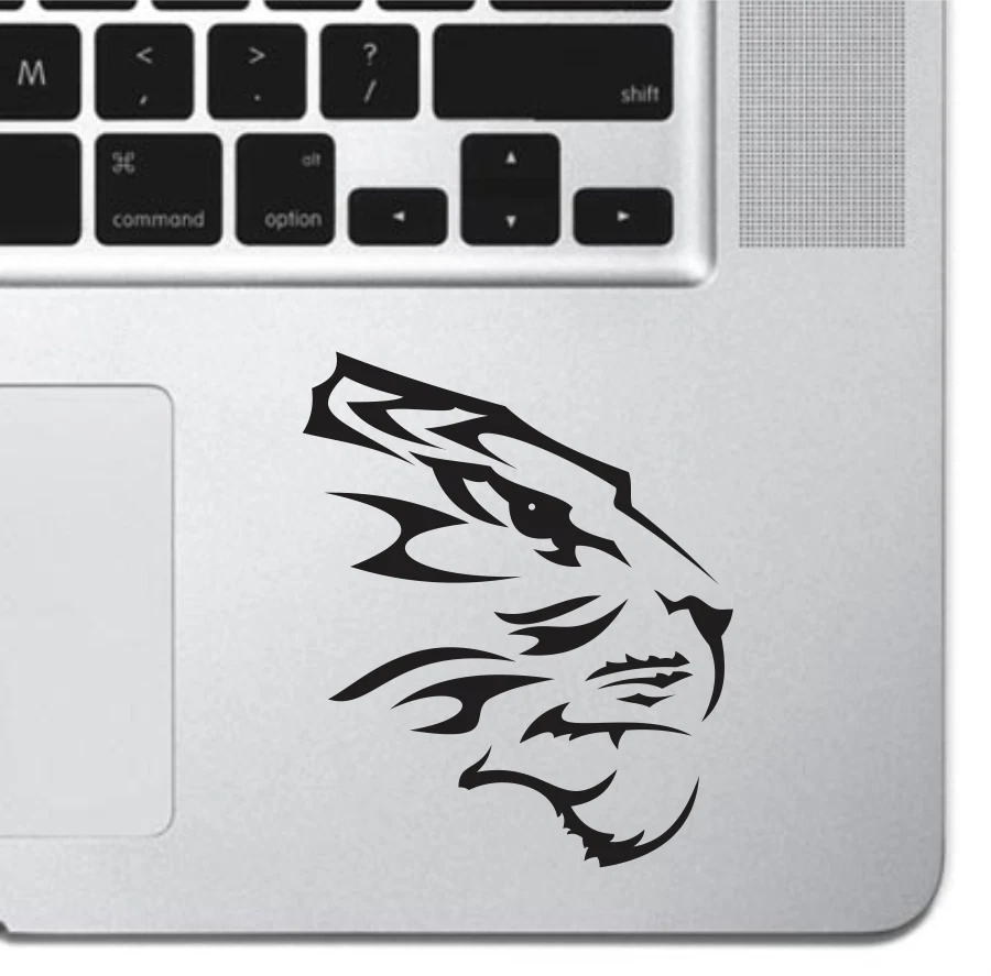 Tiger Face Tribal Tattoo Vinyl Decal Keyboard Sticker For Laptop Macbook Pro Air - Image 2 of 4