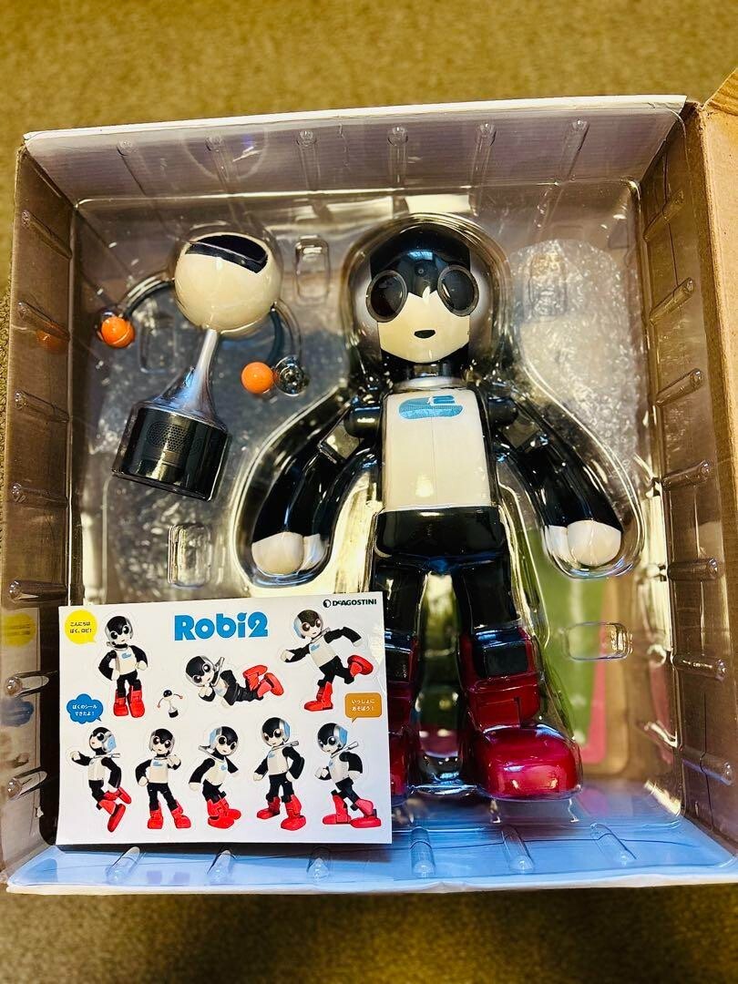 ROBI　DeAGOSTINI Deagostini Robi 2 and Q-bo Robot Junk From Japan | eBay