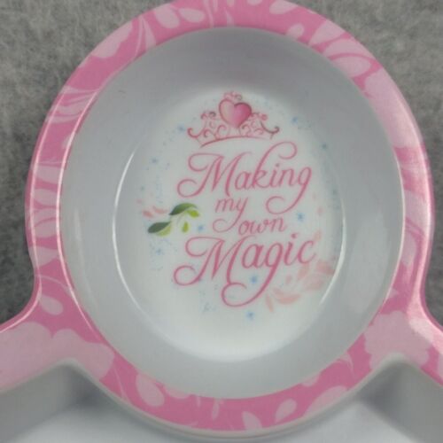 Making My Own Magic Princess Melamine Plastic Divided Plate Cudlie! - Picture 4 of 9