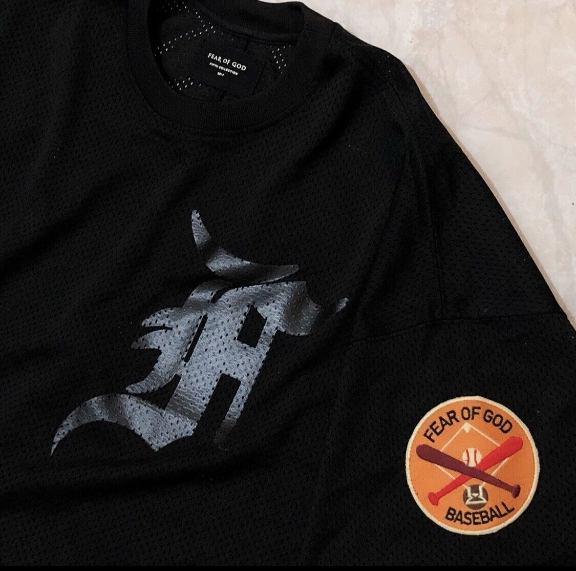 New FEAR OF GOD Fifth Collection Dbl Black Batting Practice New FEAR OF GOD Fifth Collection Dbl Black Batting Practice