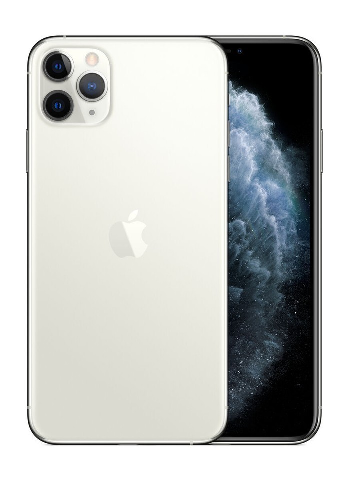 Apple iPhone 11 Pro Max - 64 GB - Silver (Straight Talk) for sale