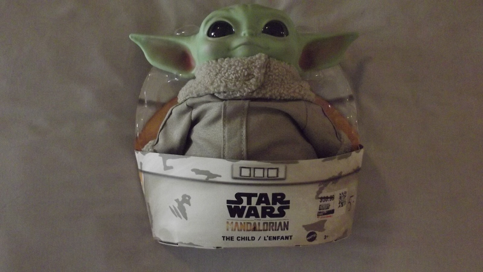 Star Wars Mandalorian The Child 11" Plush Baby Yoda Doll by Mattel NEW ...