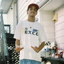 Vintage 1990s G-Unit Gangster Style Man Detroit Original Real 4"x6" Photo R2352