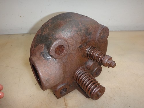 KOPF für eine 3PS FAIRBANKS MORSE Z alter Gasmotor FM ZÜNDKERZENMOTOR FESTSITZENDE VENTILE - Bild 3 von 16