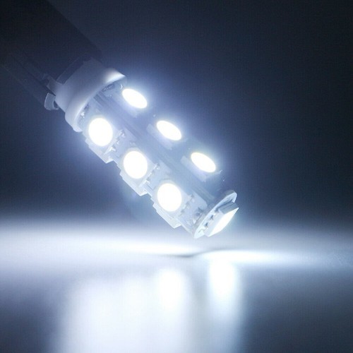 LAMPADINA LED AUTO T10 SENZA ERRORI CANBUS 13SMD XENON BIANCO FARO ANTERIORE/LUCE POSTERIORE - Foto 3 di 10