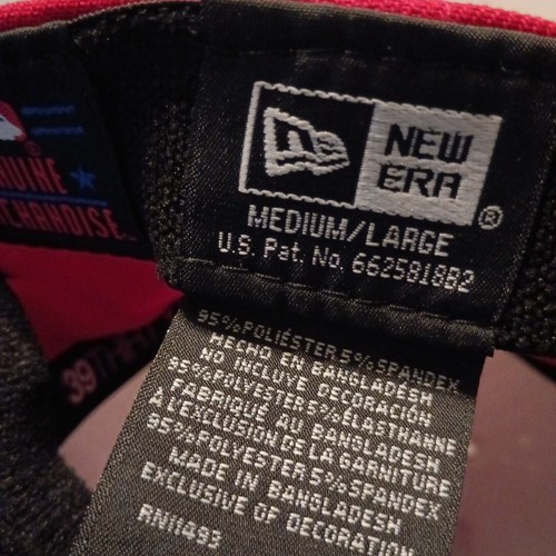 New Era Washington Nationals Red/White Alt. Team Classic 39THIRTY Flex Hat M/L - Picture 6 of 6