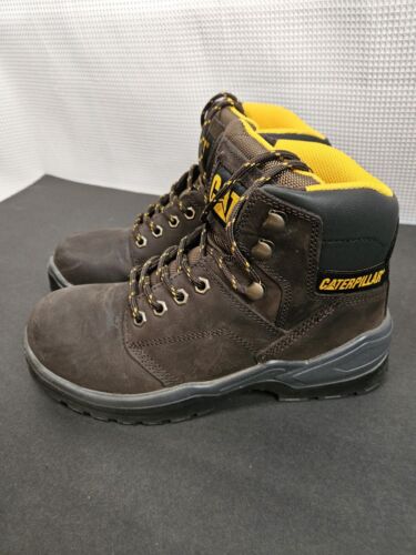 Caterpillar Striver ST Steel Toe Brown USA Size 7M Mens - Picture 3 of 7