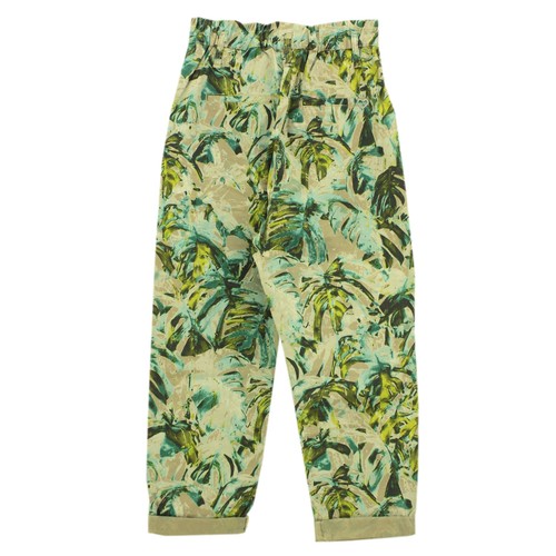 PLEASE 7/8 Damen Jeans Hose IMPERIAL DONNA Chino beige floral 31767 - Picture 2 of 2