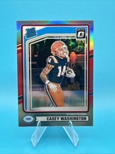 2024 Donruss Optic Preview Silver Holo Rated Rookie SP  CASEY WASHINGTON