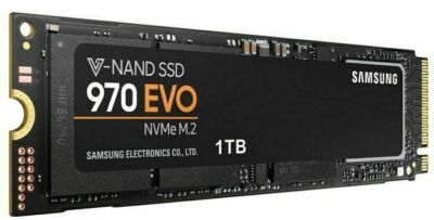 Samsung 970 EVO 1TB M.2 SSD NVMe PCIe 3.0 x4 NVMe 500K IOPS 2280