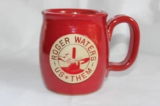 Roger Waters Coffee Mug Us+Them Pink Floyd Swag Dark Side Sunset Hill Stoneware