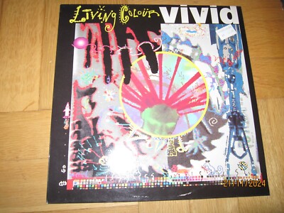 LIVING COLOUR - Vivid - Vinyl LP Netherlands 1988