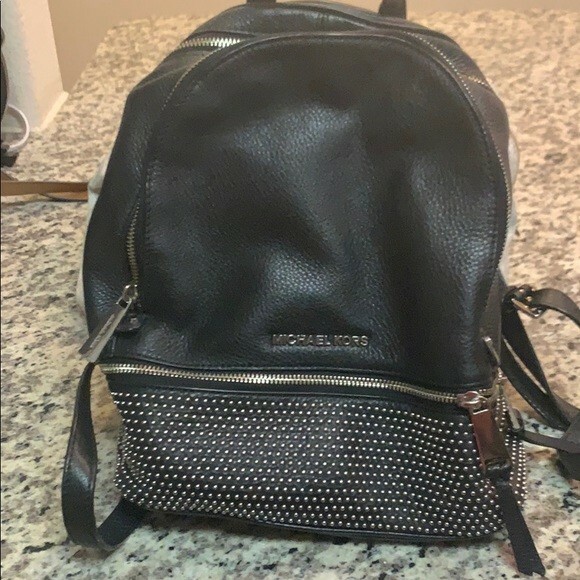 michael kors leather backpack sale