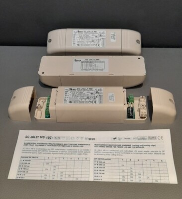 Multi Voltage Strom Netz Dimmbar Speicher LED Treiber Transformator Italien