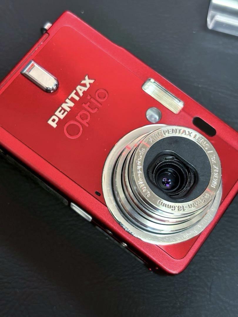 PENTAX Optio S6 レッド Pentax Optio S6 Red 3X Compact PENTAX Optio S6 レッド Pentax Optio S6 Red 3X Compact