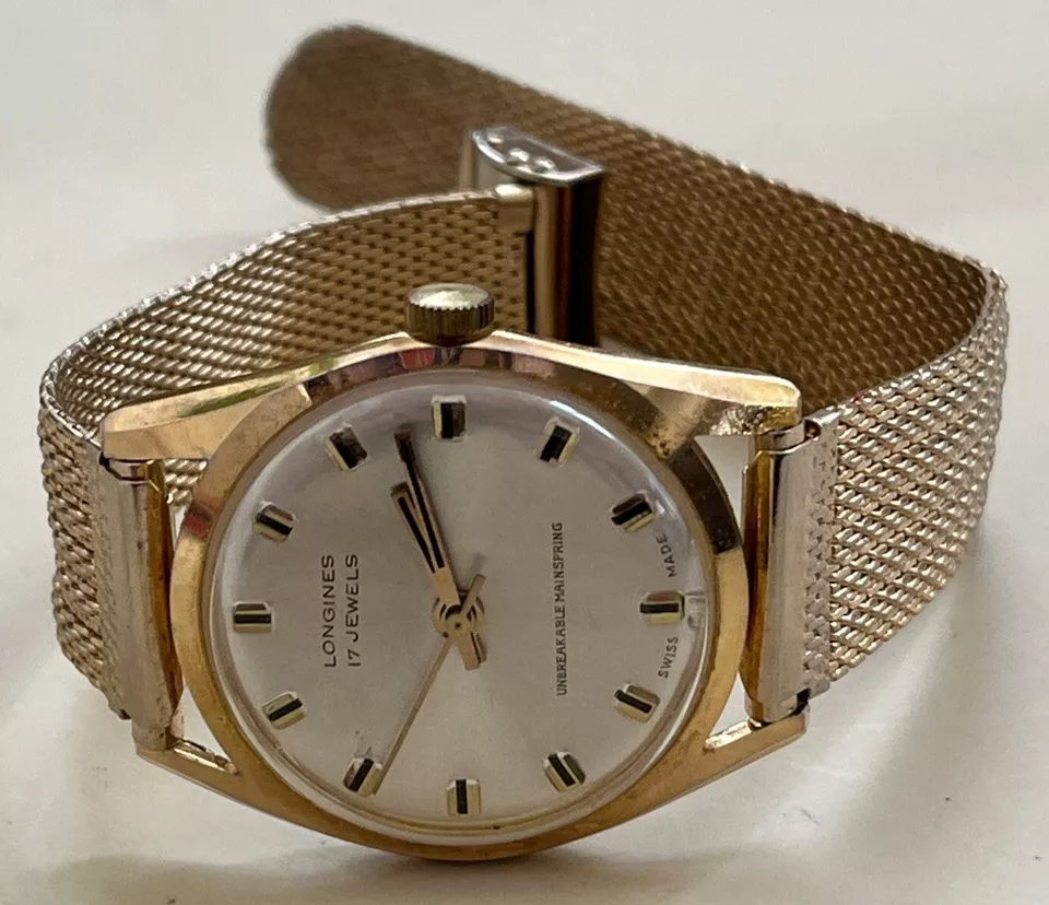 VINTAGE  LONGINES 17 Jewel WATCH MECHANICAL MANUAL WINDING Swiss Made - Image 2 of 4