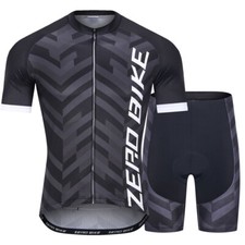 Herren Atmungsaktiv Radfahren Fahrradtrikot & Fahrradhose Radhosen Kurzarm