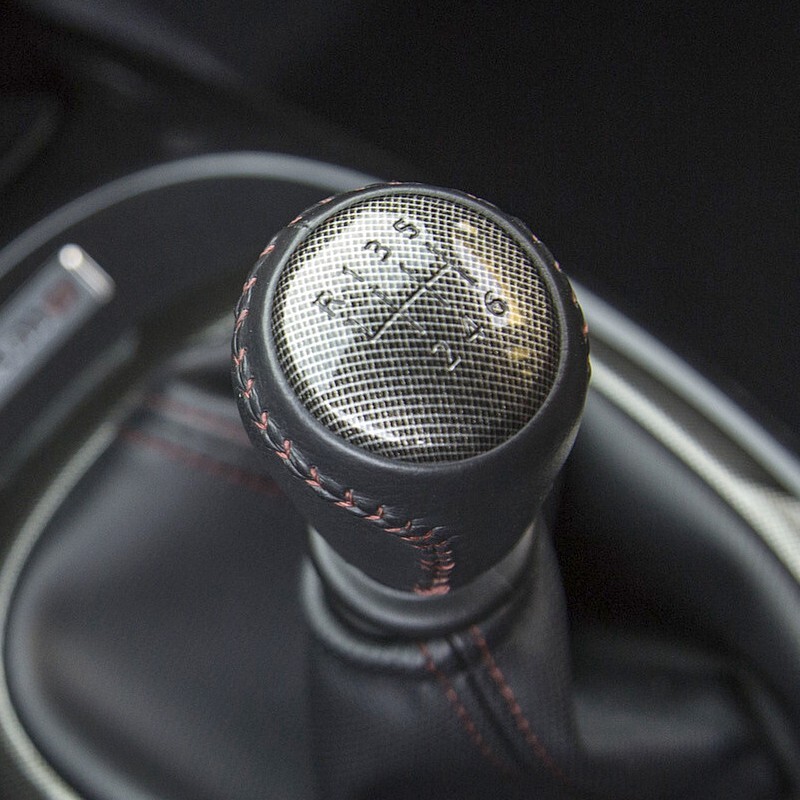 GENUINE LEATHER GEAR SHIFT KNOB 6MT FOR NISSAN JUKE NISMO RS 2011