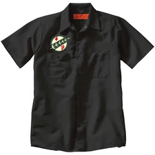 Boba Fett Mandalorian Crest PATCH + Button Up Work SHIRT Star Wars