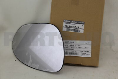 963651KA0A Genuine Nissan GLASS-MIRROR,RH 96365-1KA0A | eBay