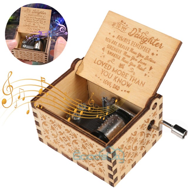 Carson Home Accents Daughter/more Music Box...blazing Fast USA for sale