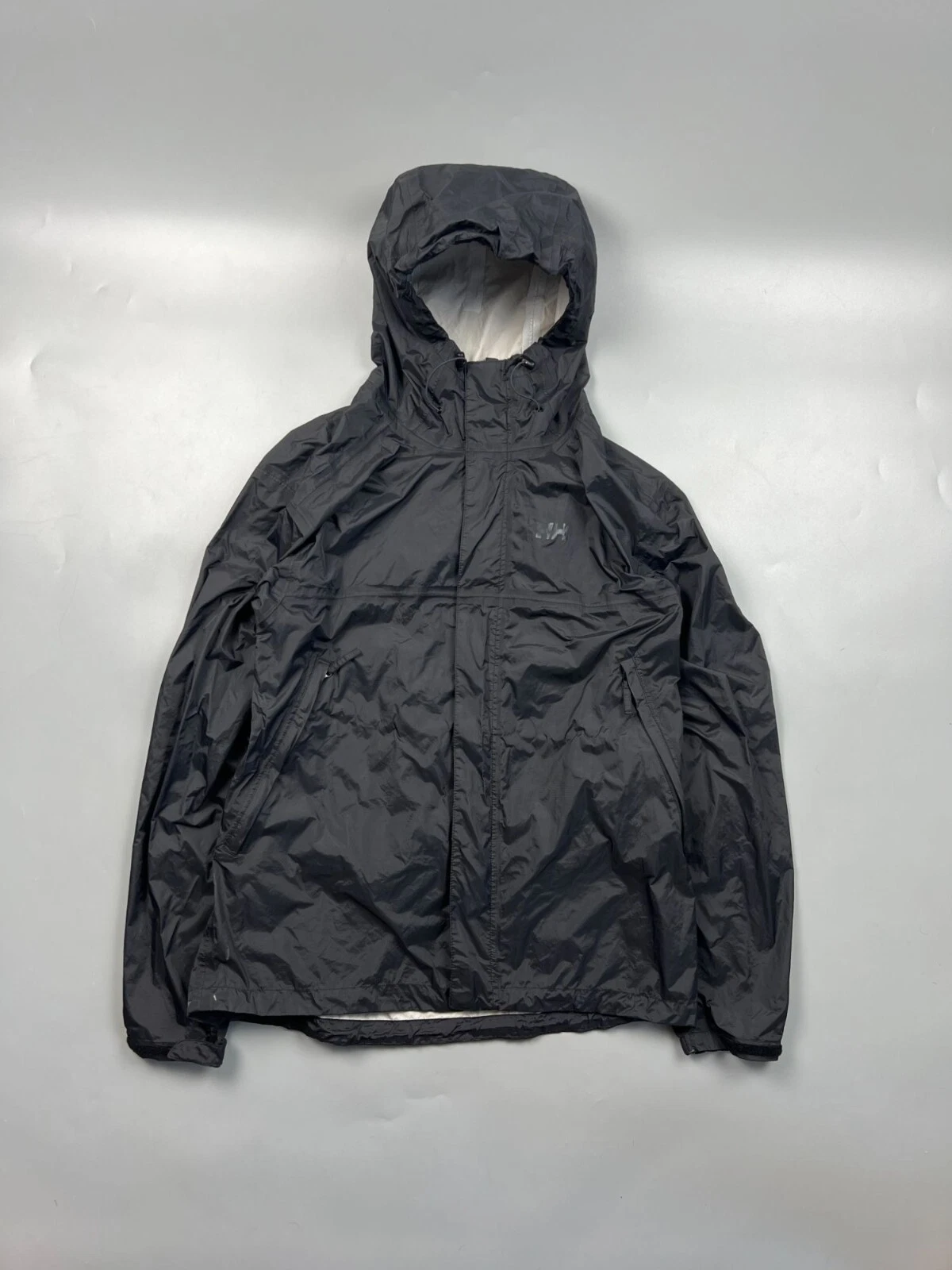 Men’s Helly Hansen Waterproof Windbreaker Jacket Size L (Y0742)